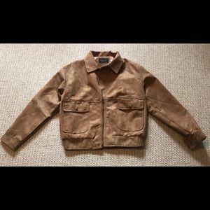 Sartoria Italiana Suede Material Jacket M-L